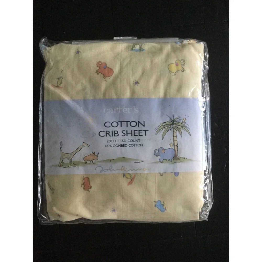 New‎ Vintage Carters Real Love John Lennon Crib Sheet (E13) A